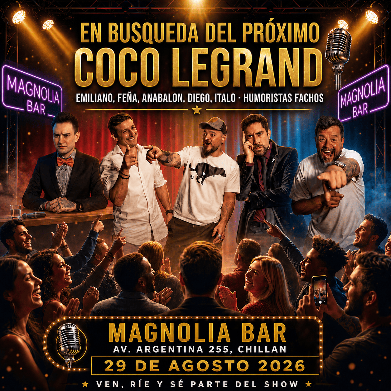 LA COFRADÍA - EN BUSQUEDA DEL PRÓXIMO COCO LEGRAND - GIRA AL SUR